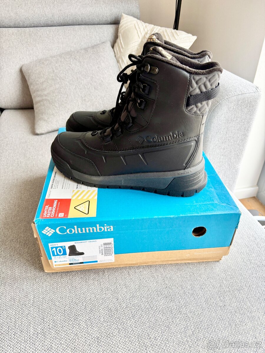 Nové zimní kožené boty Columbia CELSIUS vel 43,5