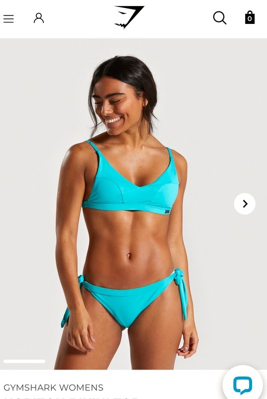 Červené plavky Gymshark