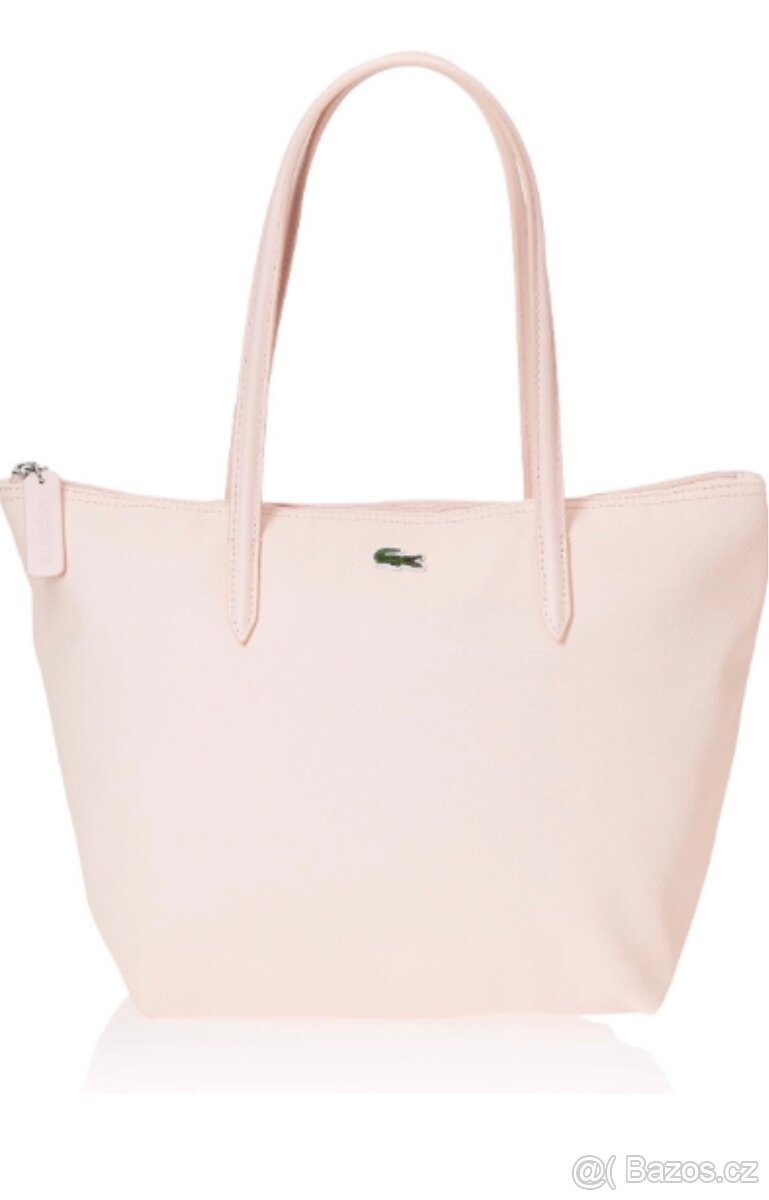 Nová světle růžová kabelka Lacoste