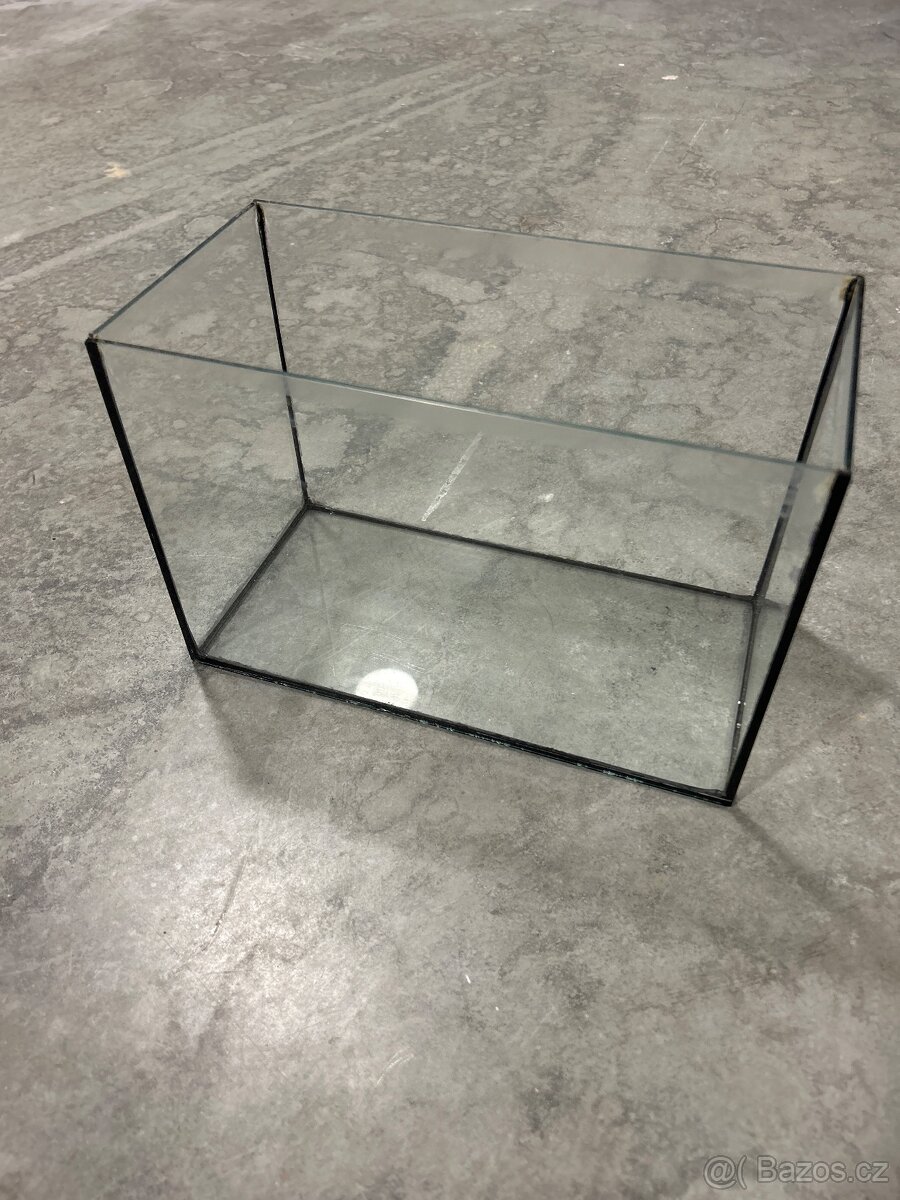 Akvárium, terárium, 30x15x20 cm, 9 litrů