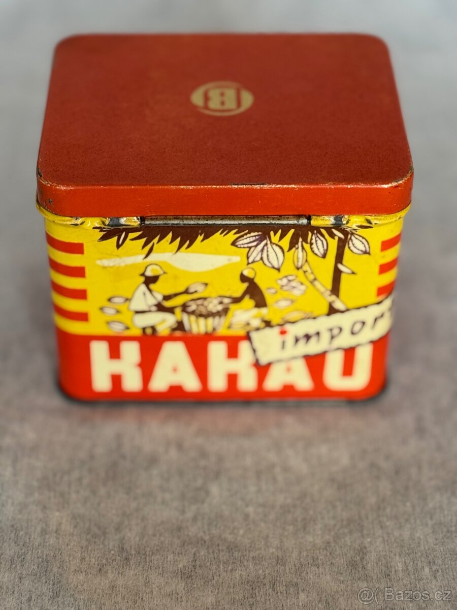 Sada starožitných krabiček- různé druhy