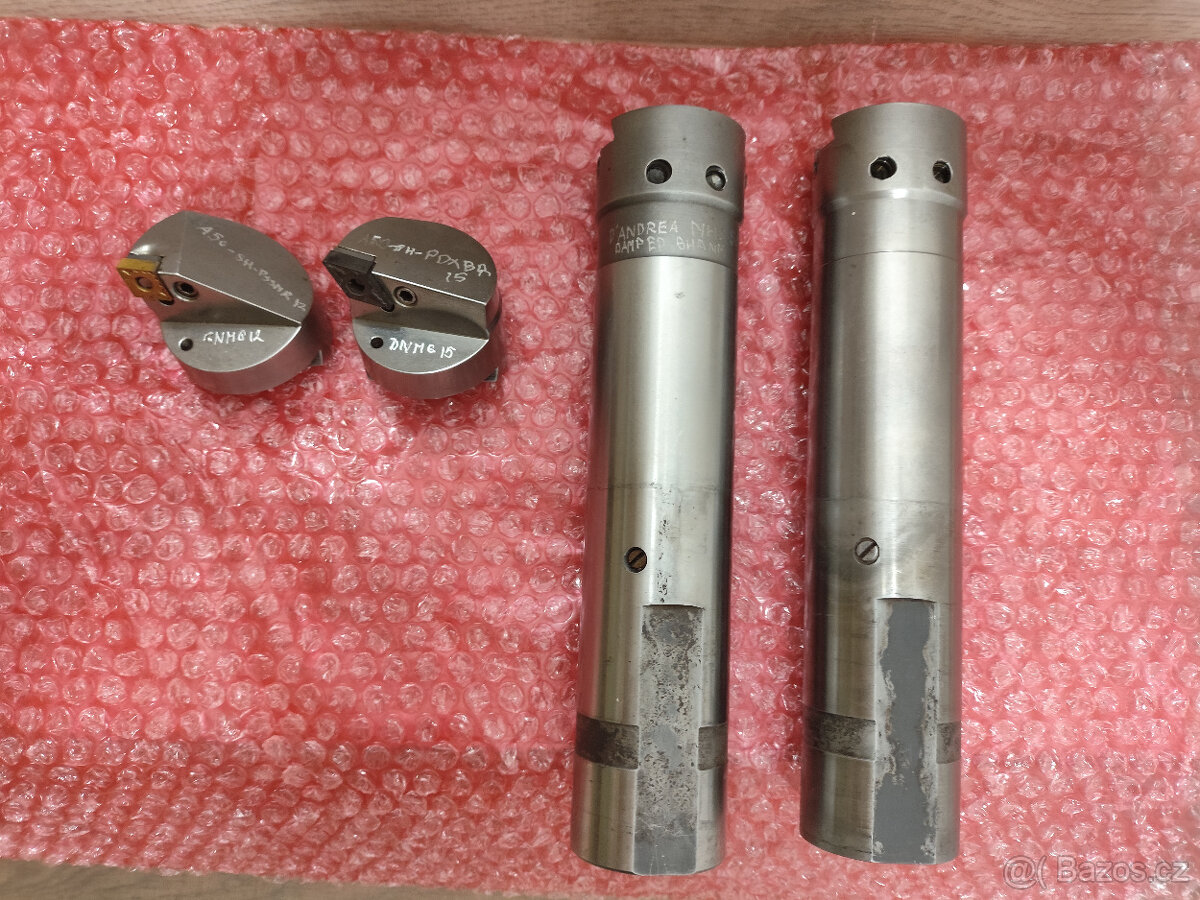 Vyvrtávací Antivibrační tyče D'Andrea + 2 hlava