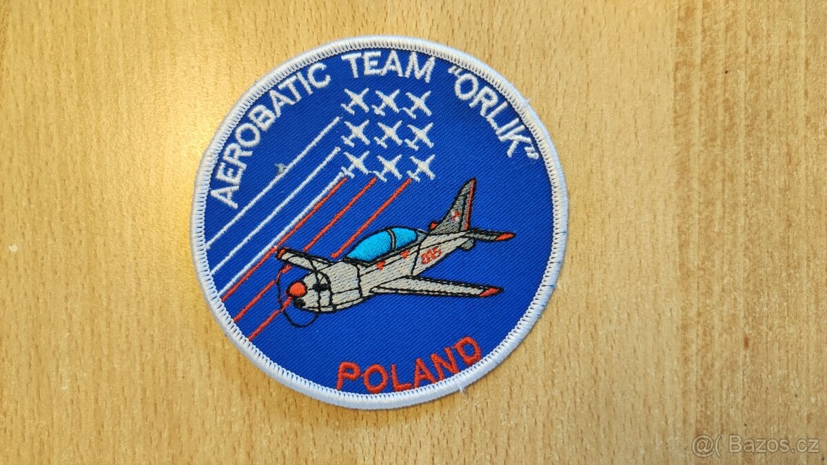 Nášivka AEROBATIC TEAM - ORLÍK - POLAND