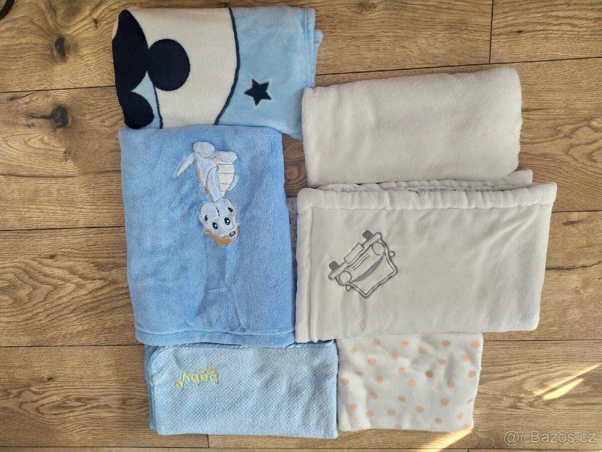 Prodám dětské deky a ručníky něco úplně nového