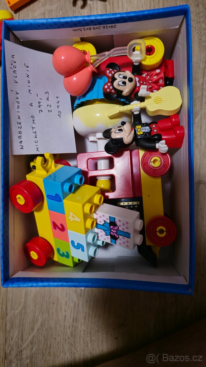 Duplo - narozeninový vláček Mickeyho a Minnie