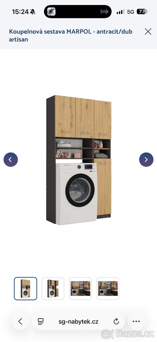 Koupelnová sestava / skříňka