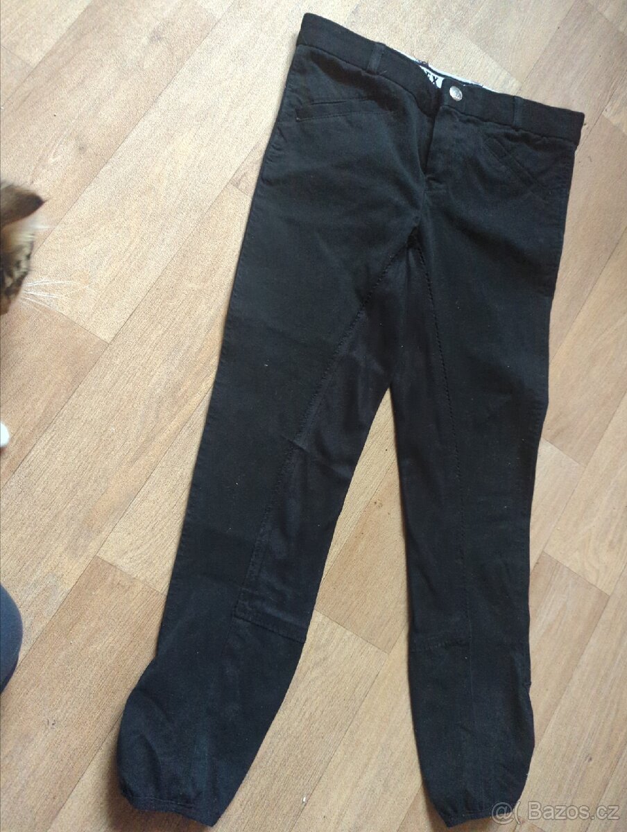 Dětské jezdecké kalhoty, vel. 146/152.