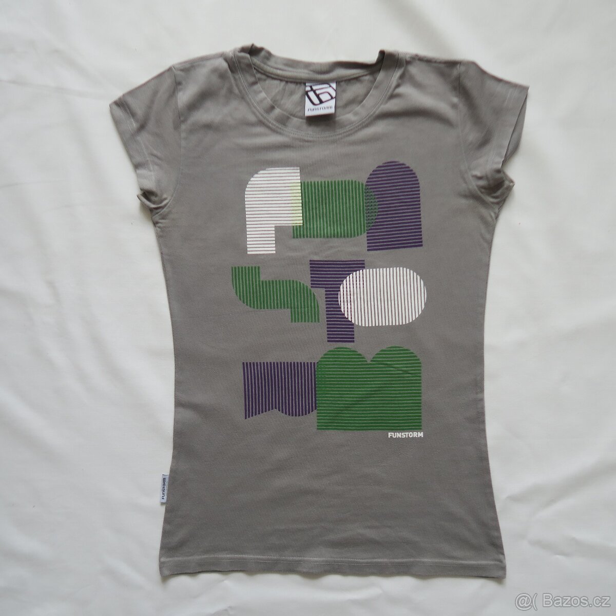 Šedé tričko FUNSTORM