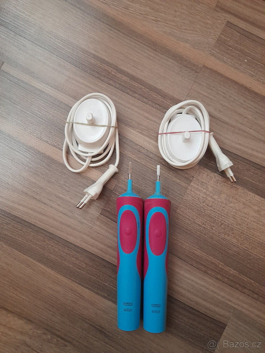 Dětské elektr.zubní kartáčky