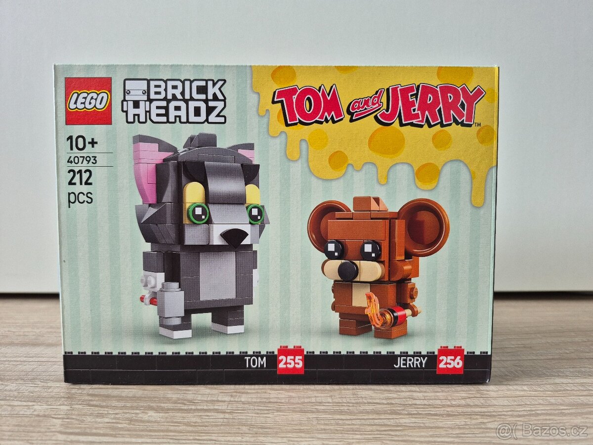 LEGO BrickHeadz 40793 - Figurky: Tom a Jerry