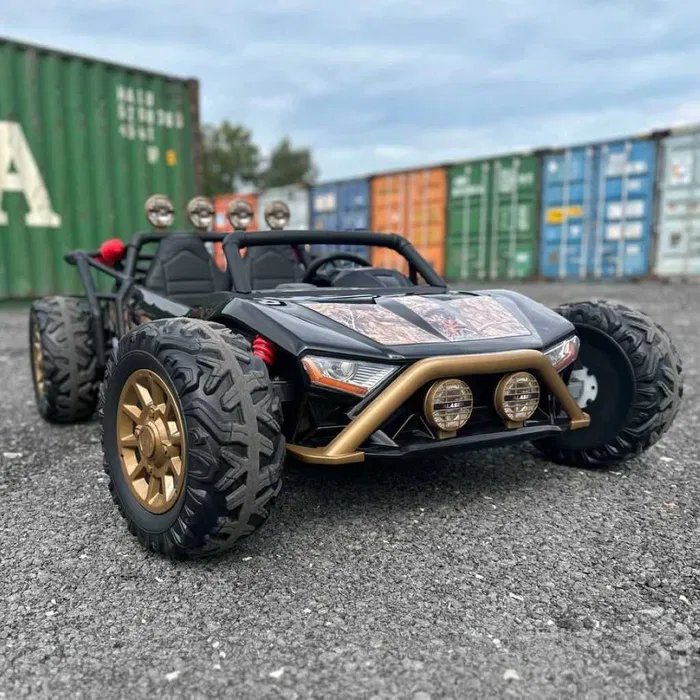 Dětská elektrická buggy racing 5 | 2x200w | černá