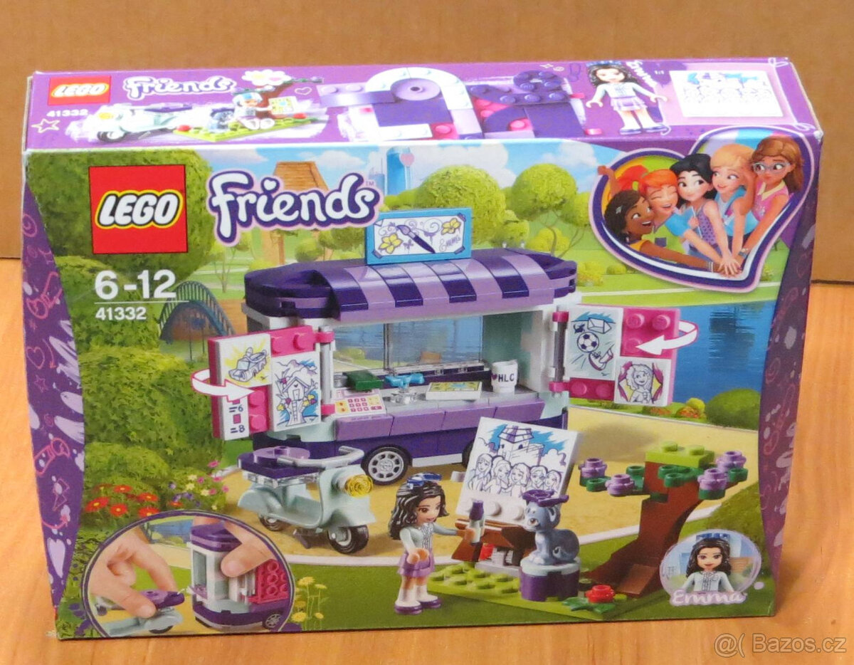 LEGO 41332 Emma a její umělecký stánek