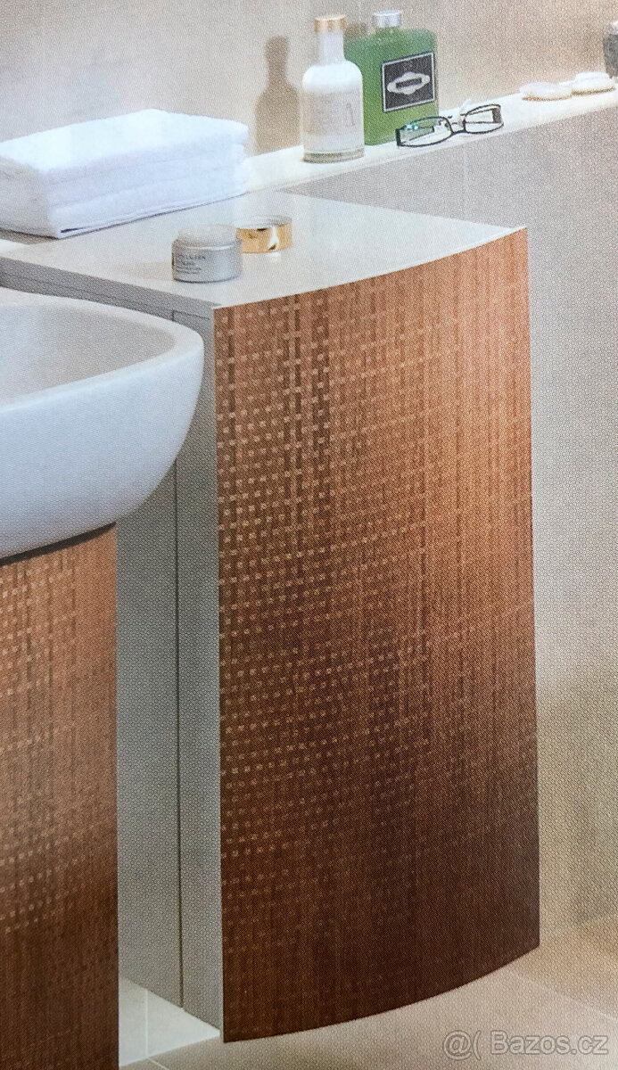 Kolo Style postranní skříňka třešeň/bílá s 65% slevou