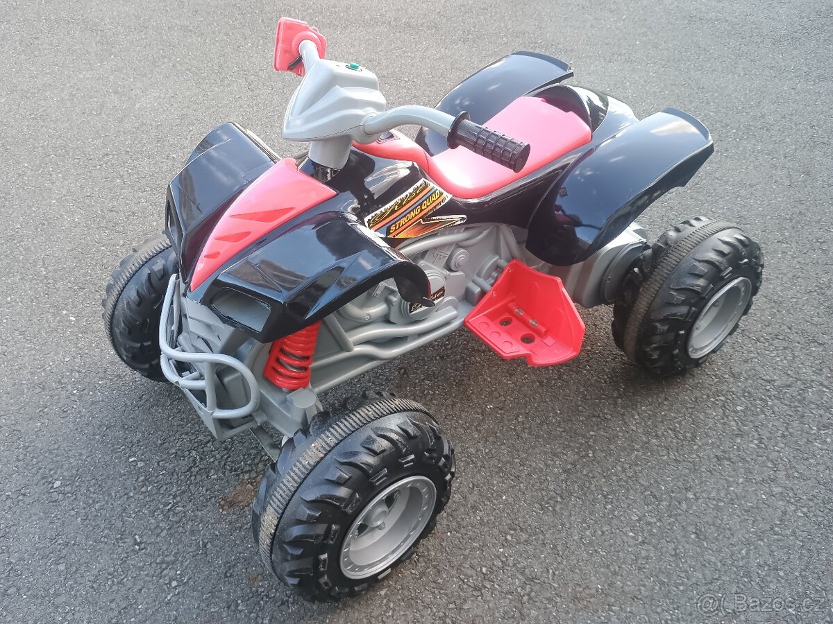 Dětská elektrická čtyřkolka, nový 12V akumulátor