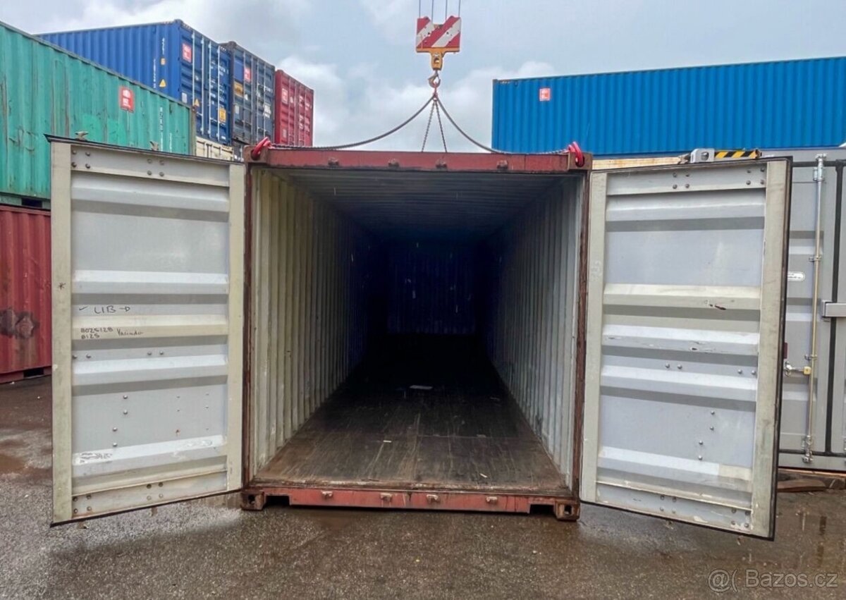 Lodní kontejner použitý 40' CW - DODÁNÍ ZDARMA