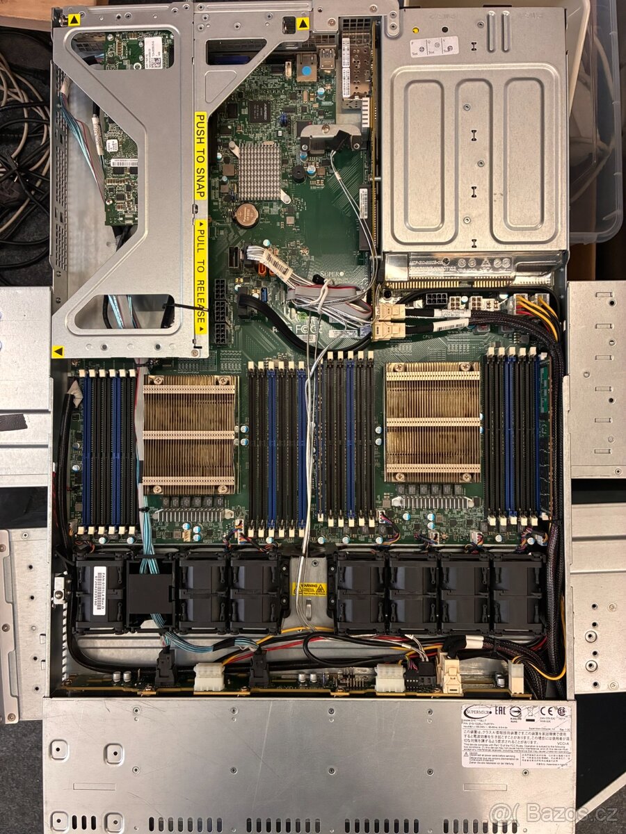 Supermicro 1028U 10SFF 2PSU, 2xE5-2620v3, 32GB RAM