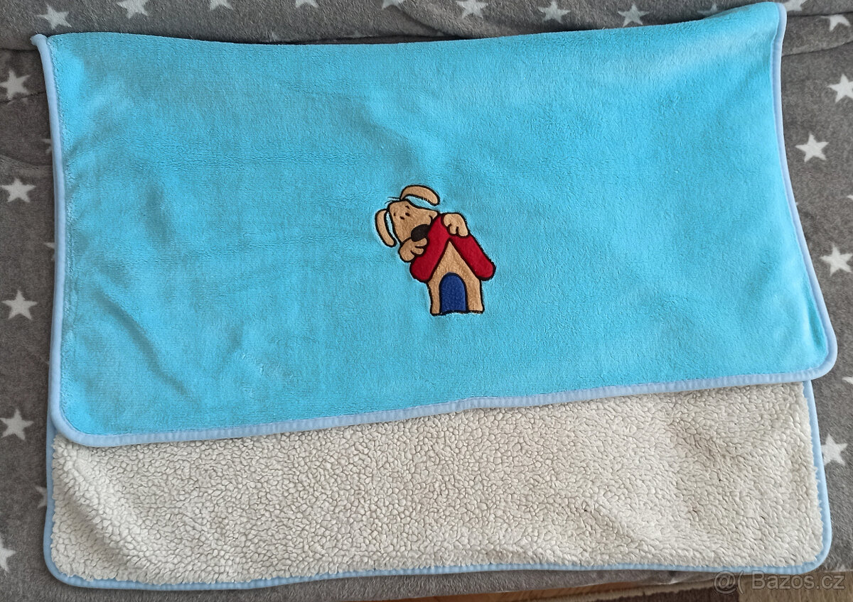 Deka s beránkem 2 ks