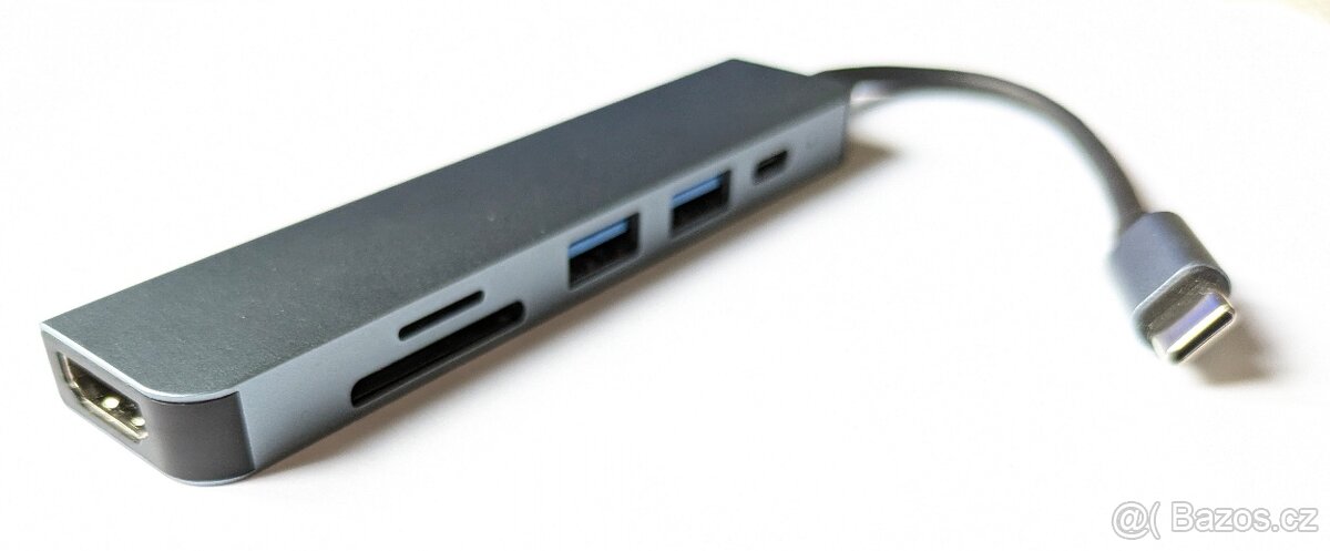 USB-C adaptér 6 in 1