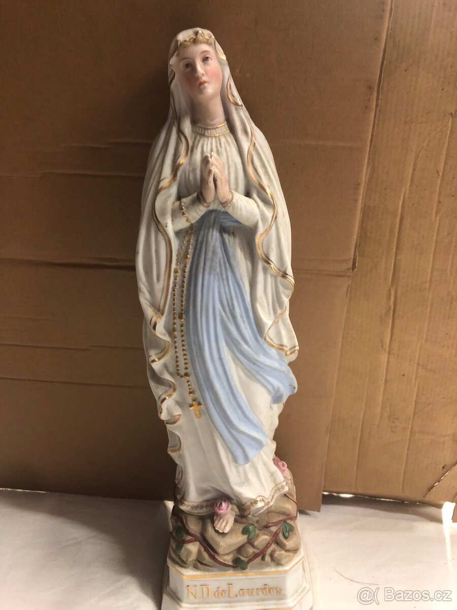 Starožitná poutní soška