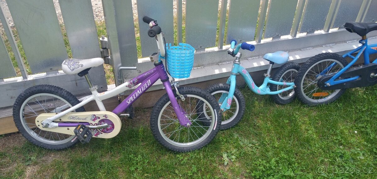 PRODÁM KOLO SPECIALIZED A 2X DĚTSKÉ KOLO