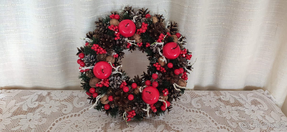 vánoční věnec