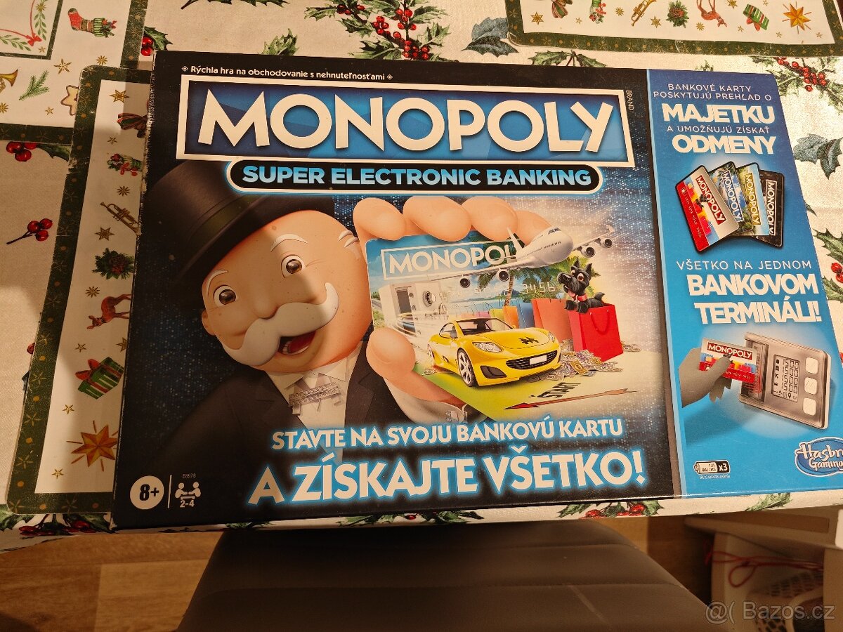 Hra monopoly super electronic banking slovensky