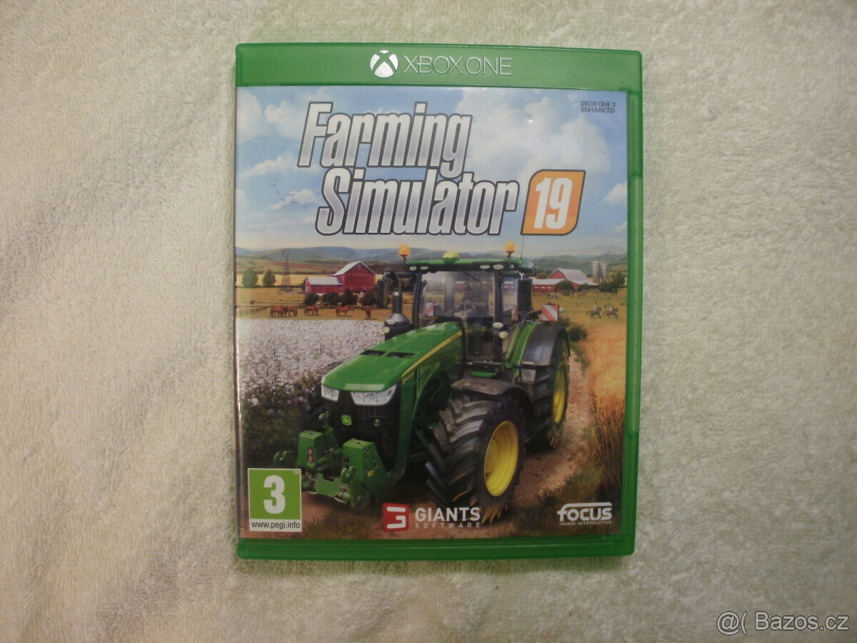 Hra na XBox ONE - Farming Simulator 19 - 1 x hraná