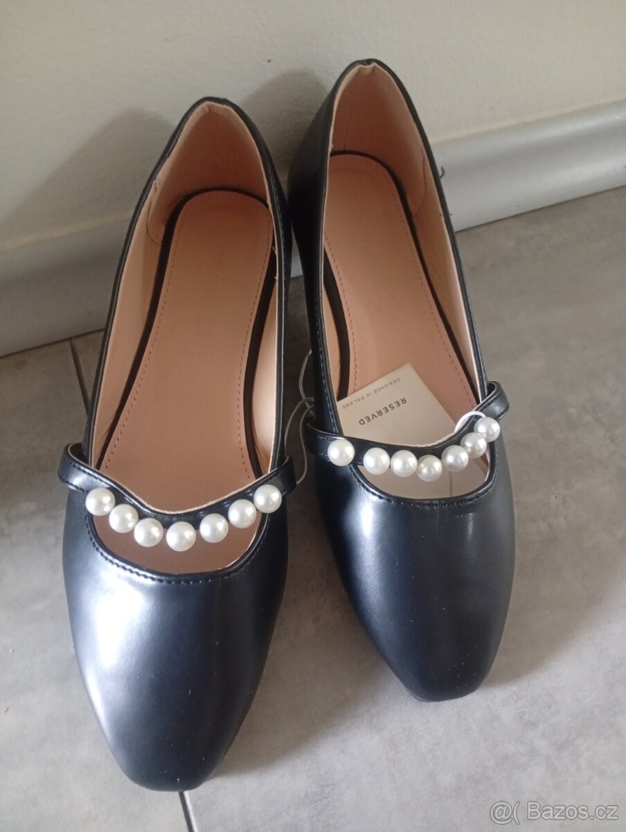 Dámské baleríny Reserved vel 38 nové vč.visaček