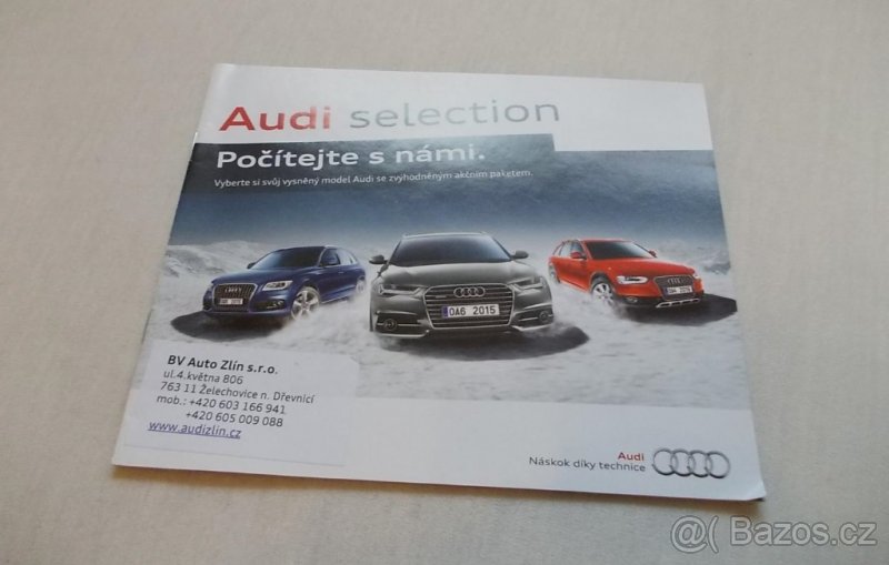 AUDI selection - český prospekt – průřez nabídkou #