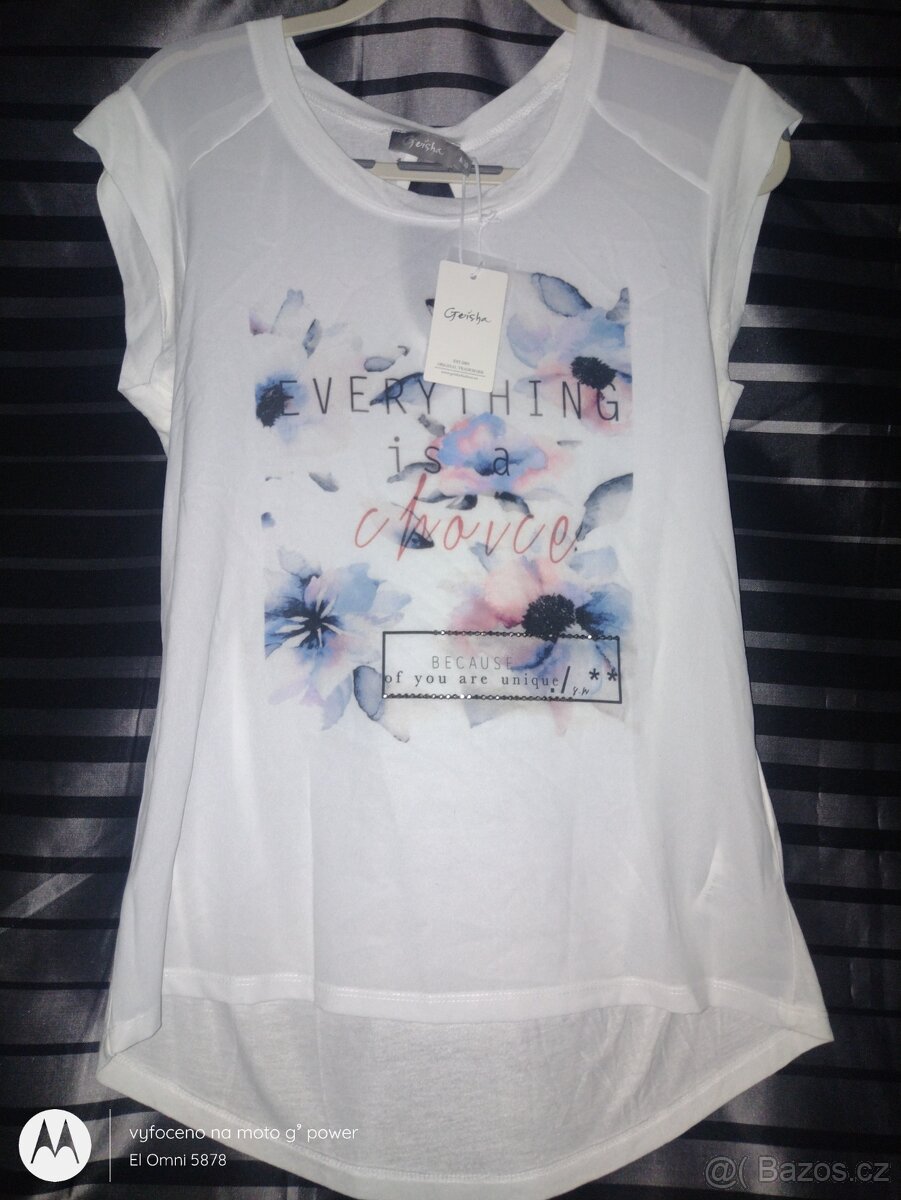 nové tričko/halenka Geisha v.38/M