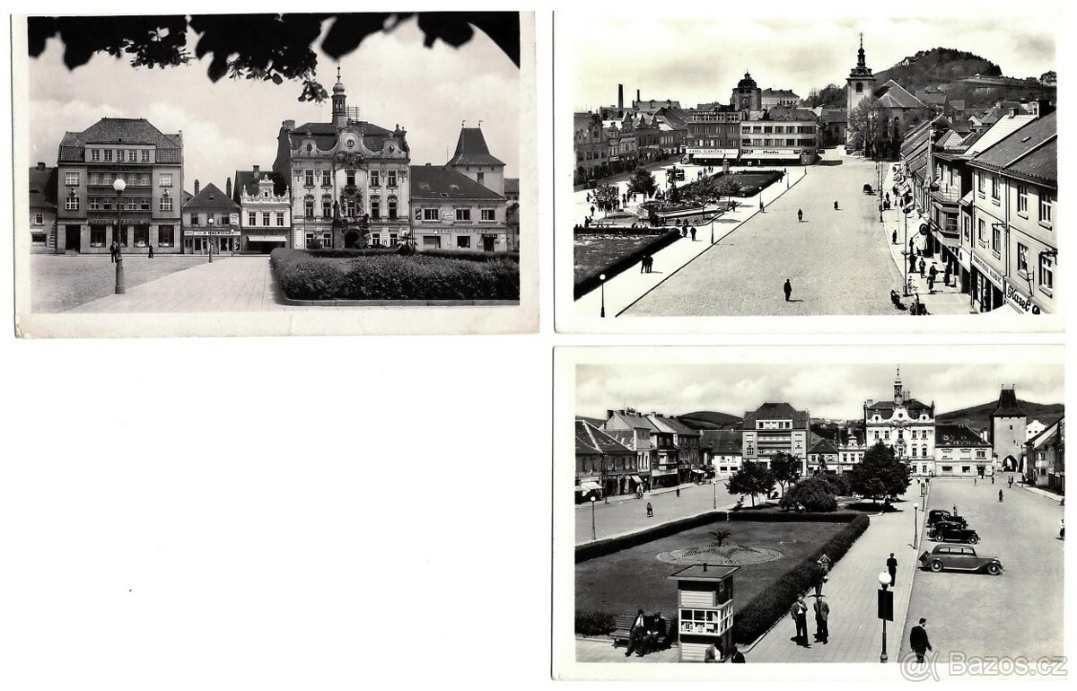 Prodám staré pohlednice - město Beroun