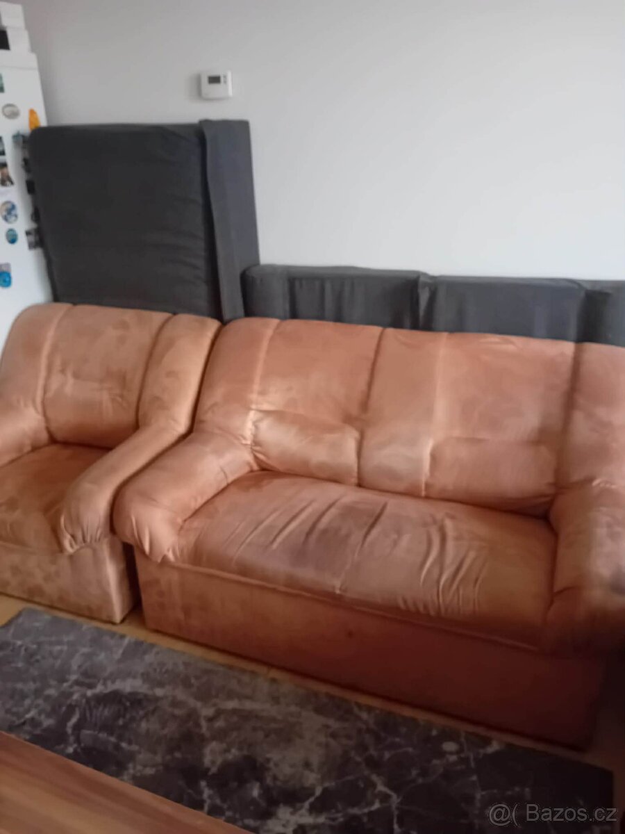 Sedačka + křeslo pouze ZA ODVOZ