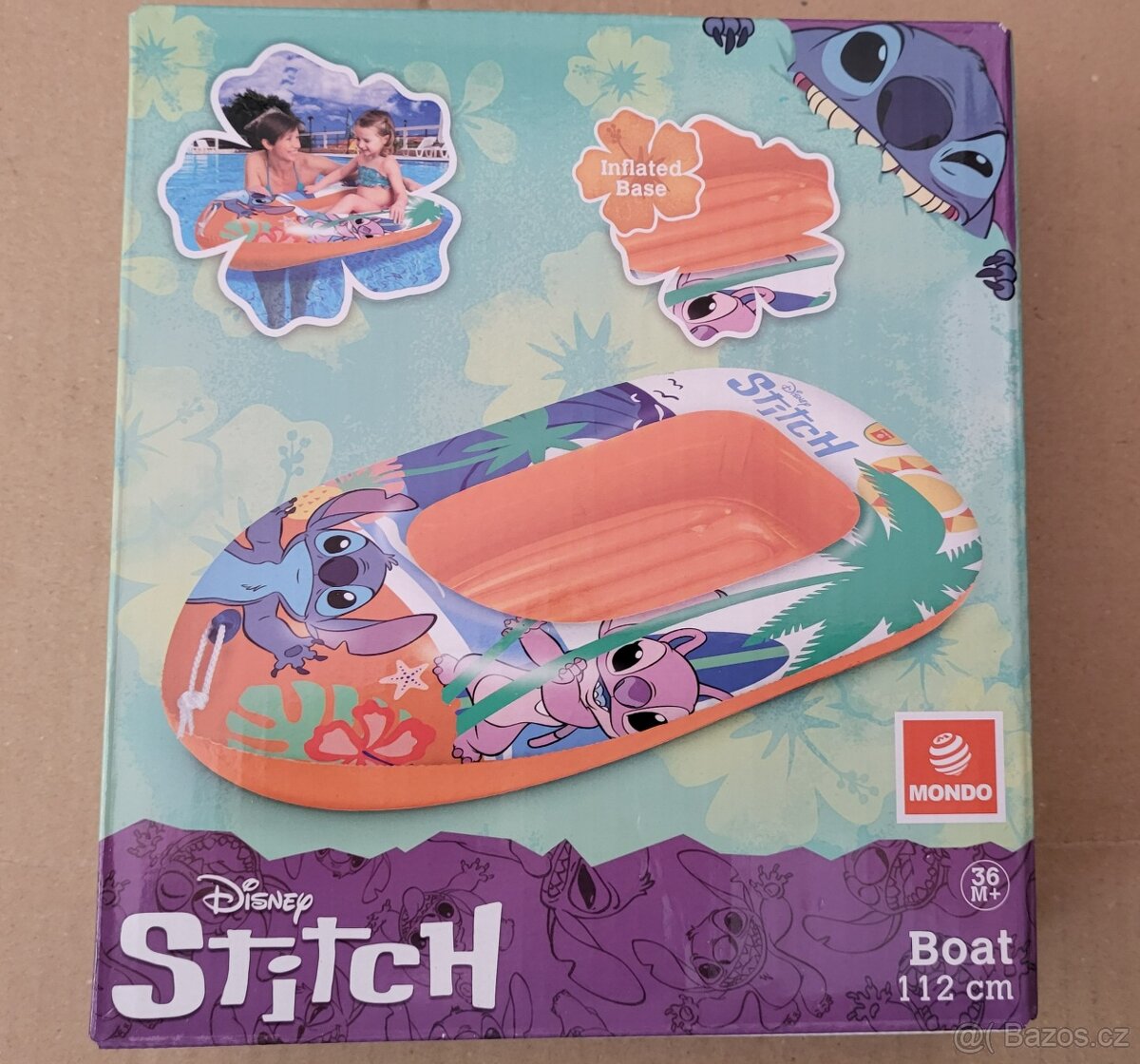 Nafukovací člun 112 cm STITCH SLEVA PC 279 Kč