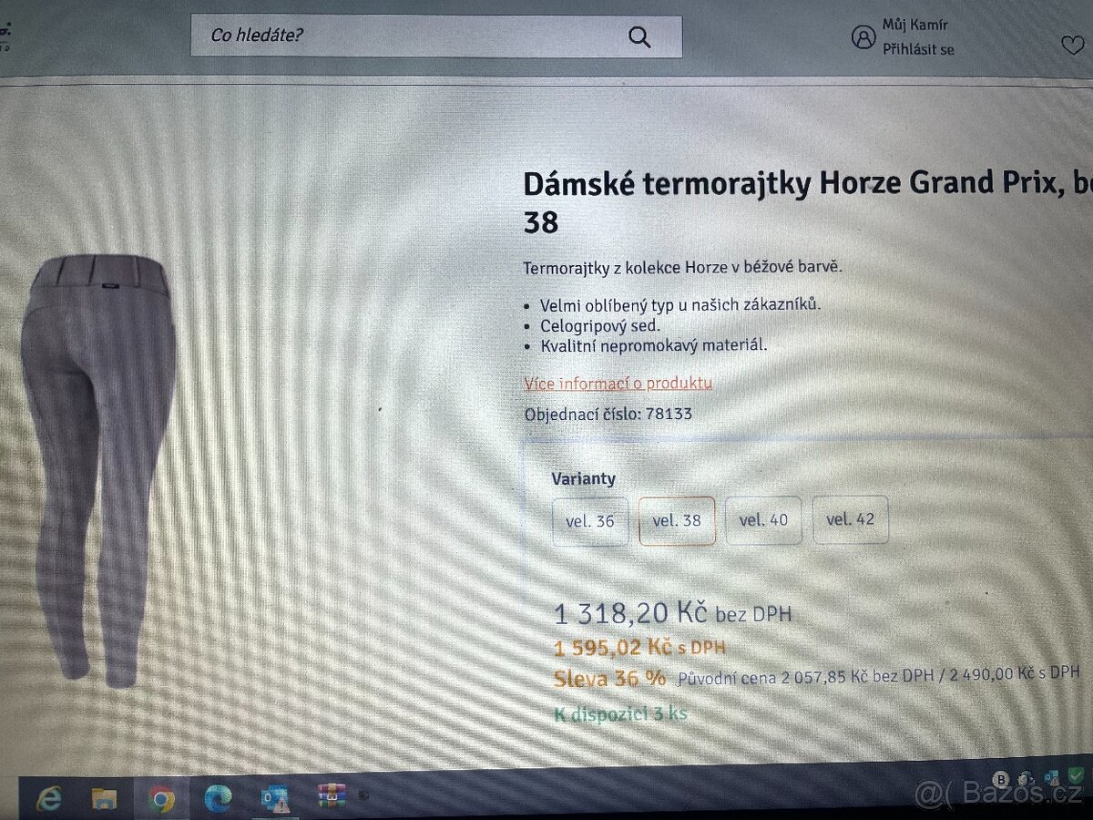 Dámské zimní rajtky - termorajtky