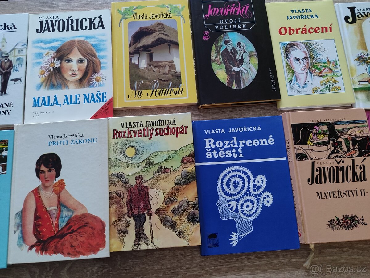 Prodej knih Vlasta Javořická