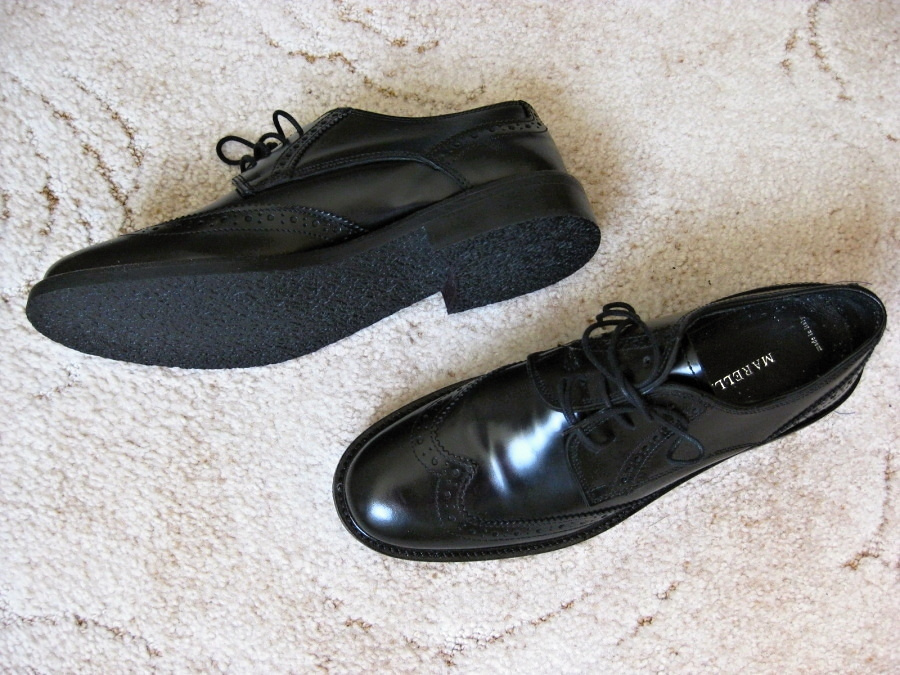 Pánské kožené polobotky