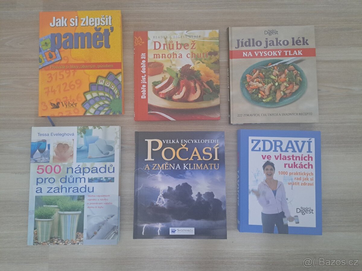 knihy jako nové - mix knih