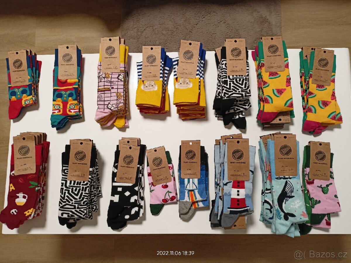 Barevné ponožky Many Mornings