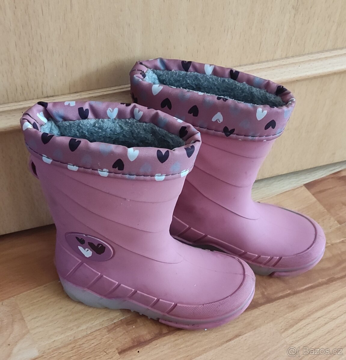 Dívčí svítící holínky vel. 24/25 Lupilu