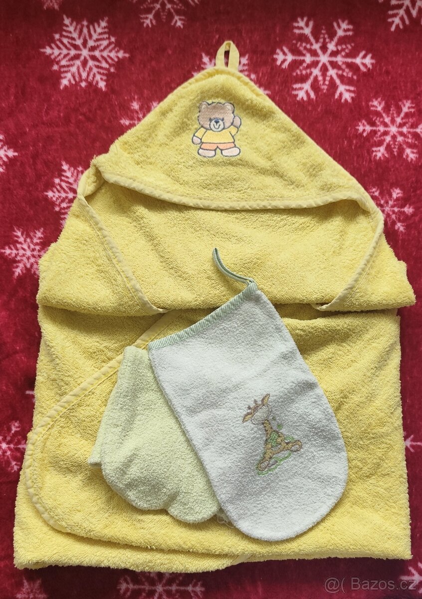 Osuška dětská (pro miminko) 0- 6 měsíců