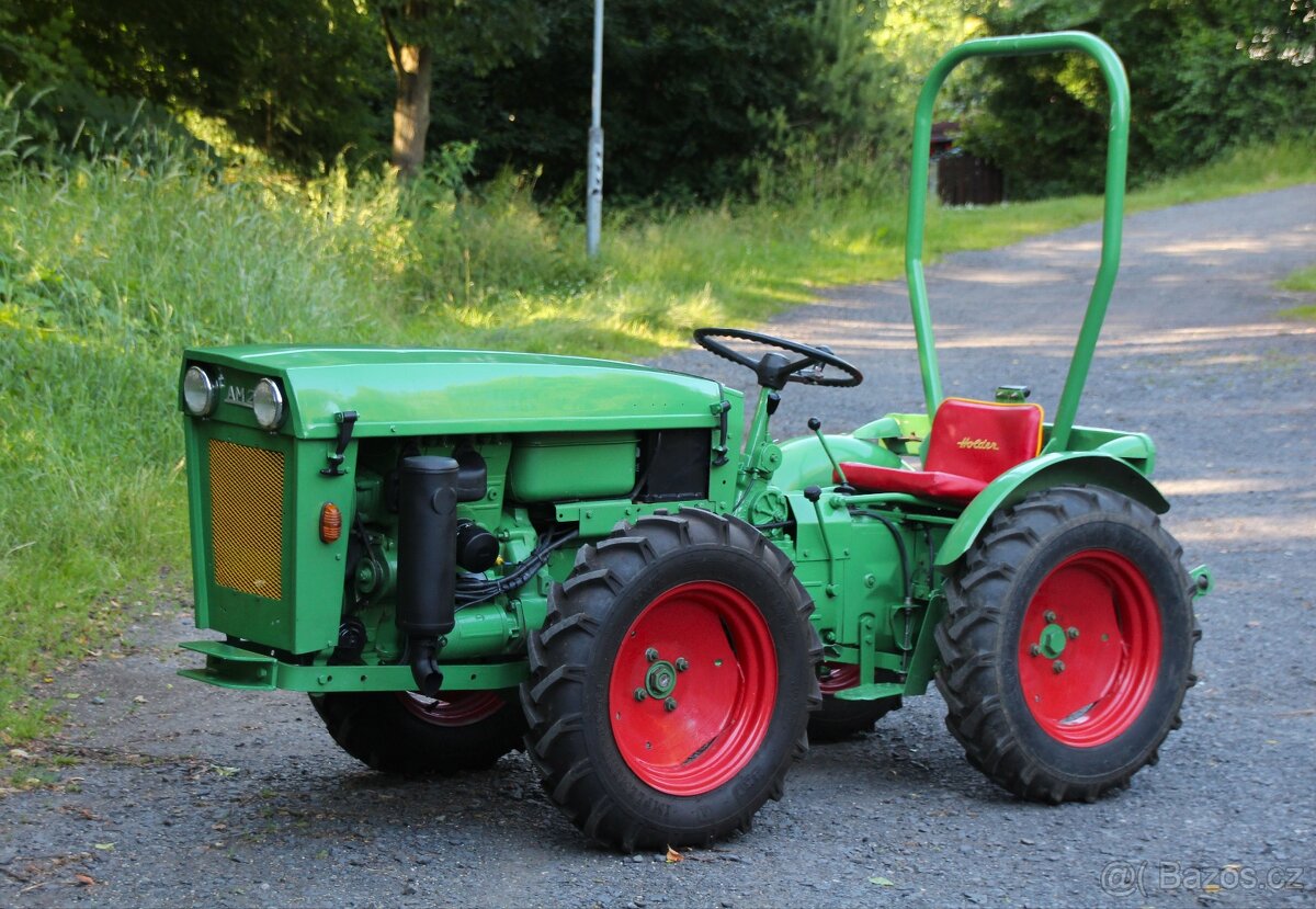 Kloubový traktor - Holder AM2 rok 1966 - s doklady - 28 PS