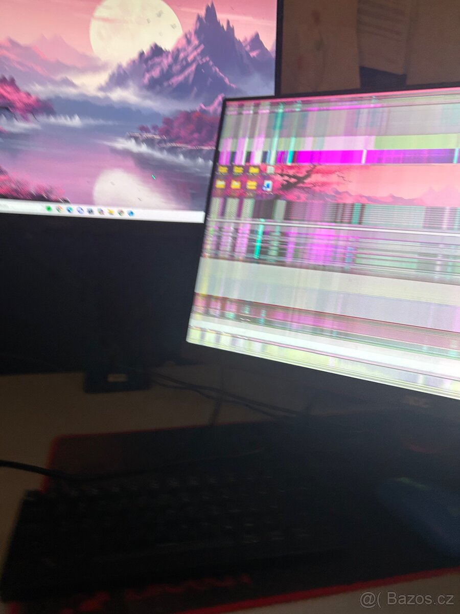 AOC LDC monitor(obraz poničený)