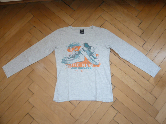 Tričko s dlouhým rukávem, vel. 146/152