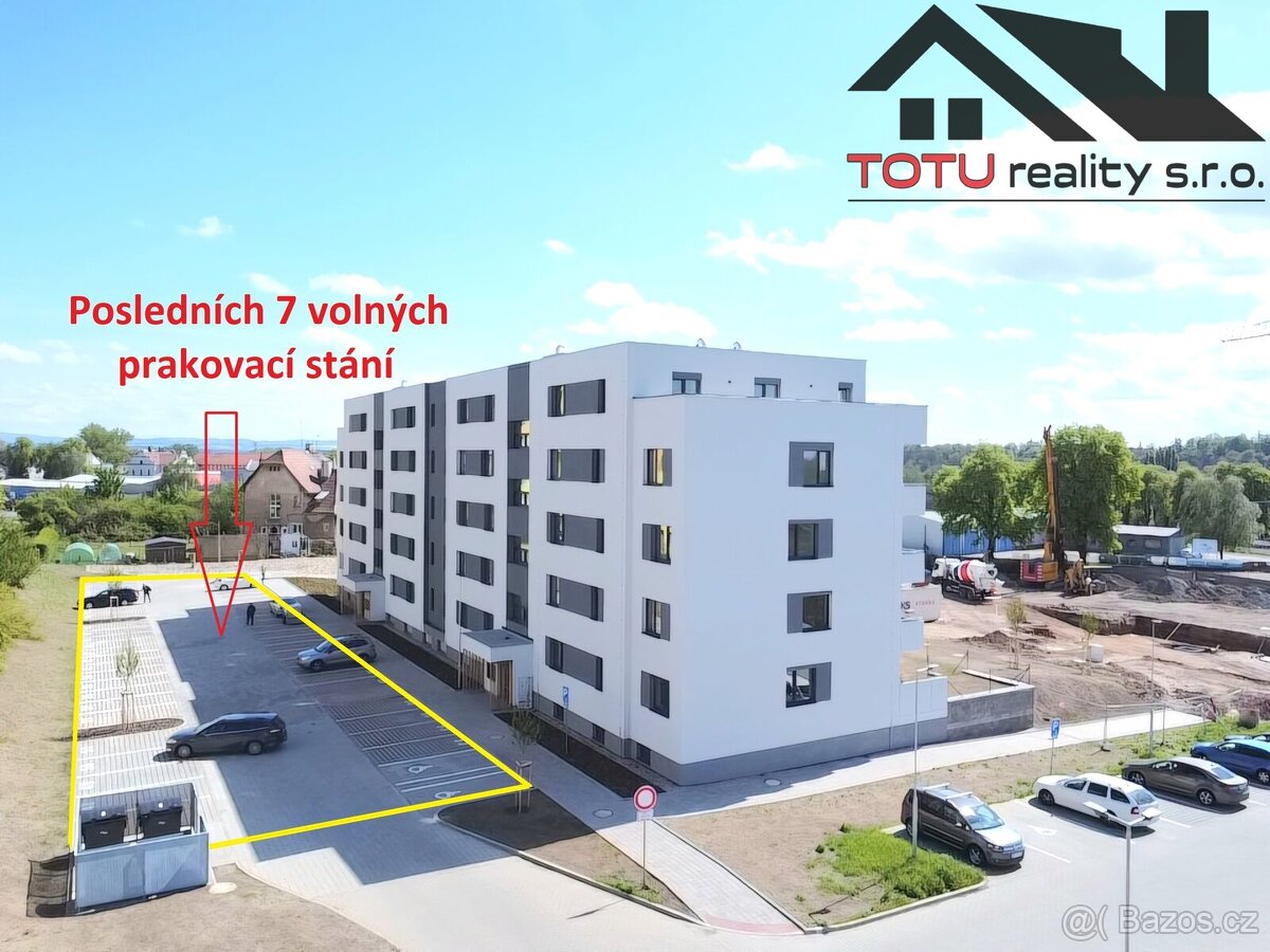 Pronájem, parkovací stání, 12 m2, Jaroměř