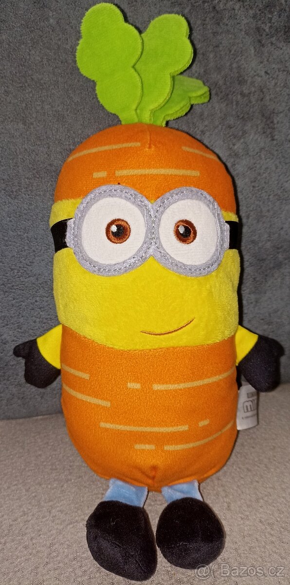 NOVÝ PLYŠÁK MIMOŇ- VEL.30 CM - Karotka