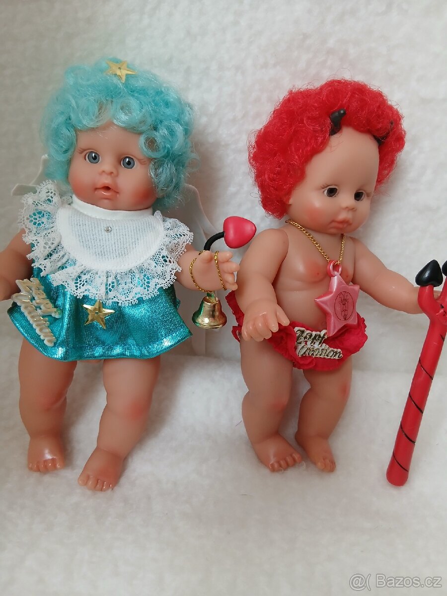 Panenky Zapf creation čertík a andělíček