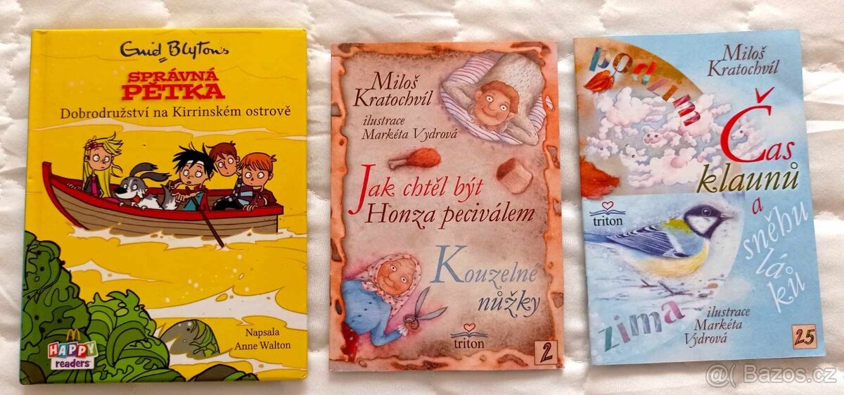 3x dětské knížečky - viz foto