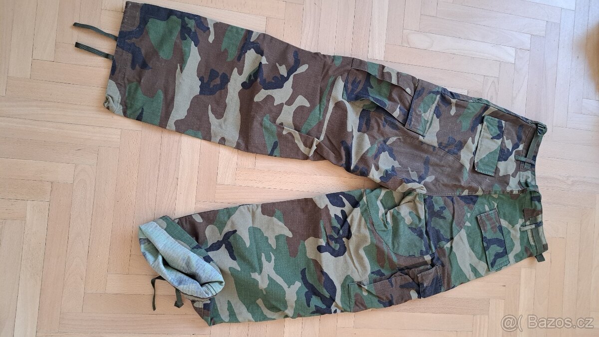 Prodám kalhoty - maskáče, velikost XS