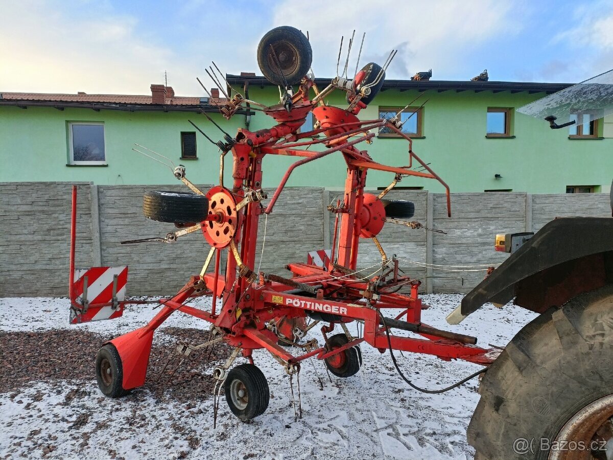6,9m Obraceč sena PÖTTINGER HIT 69 AZ