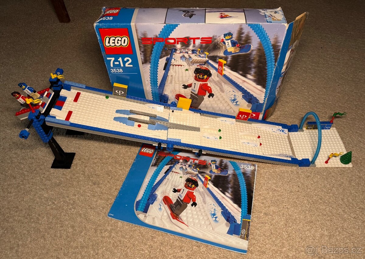 LEGO 3538 Snowboard velká rampa